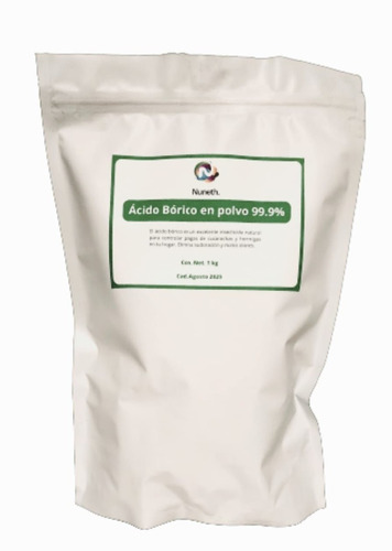 Acido Borico Antitranspirante Astringente Antimicrobio 1 Kg