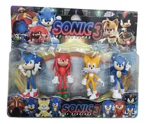Comprar Muñecos Sonic Flexibles Blister X 4 Personajes Super Sonic