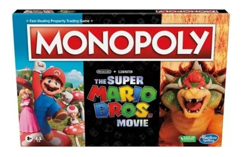 Monopoly Super Mario Bros La Pelicula Original Hasbro Gaming