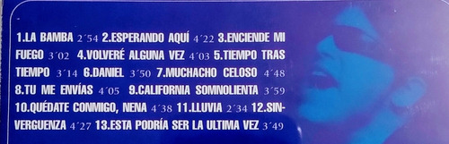 José Feliciano Cd Nuevo Grandes Éxitos / Incluye La Bamba