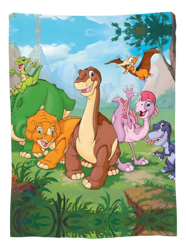 Manta Personaje The Land Before Time Aire Acondicionado 80 X