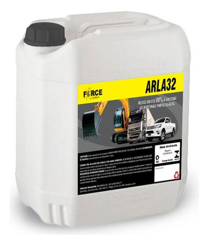 Arla 32 Force Quimica 20lt Redutor Automotivo Cr