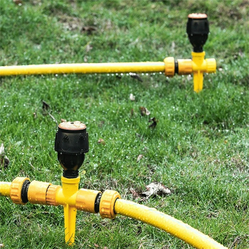 Sistema De Riego Automático Rotativo Para Jardín, Aspersor Y