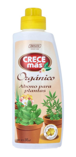 Crece Más Fertilizante Abono Orgánico 345cc