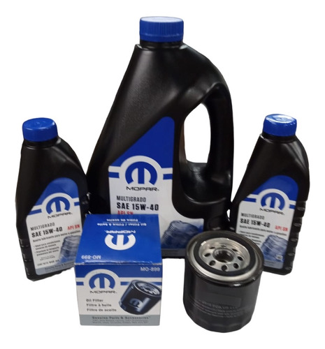 Kit De Aceite 15w40 Y Filtro Para Ram 5.7 2008 Mopar Origina