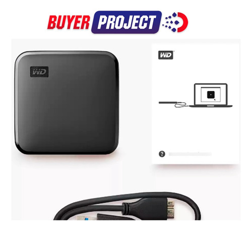Disco Duro Externo Ssd Western Digital Elements 2tb Usb 3.0