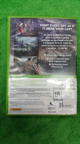 Dead Island Xbox 360 Fisico (Usado)
