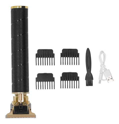 Set De Cortapelos Profesional Negro Usb Direct