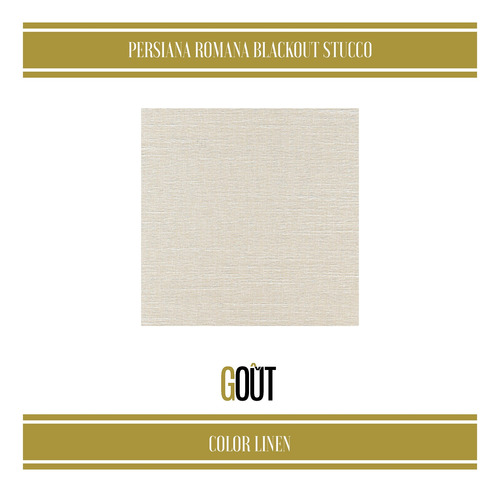 Persiana Romana Blackout Modelo Stucco 0.90 X 2.00 Mtrs