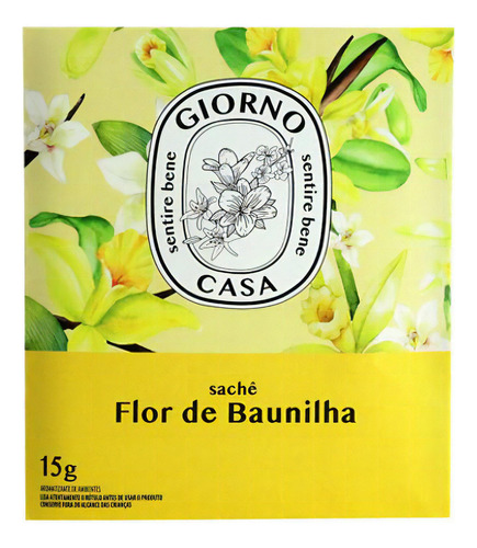 Sache Giorno Flor De Baunilha 15g