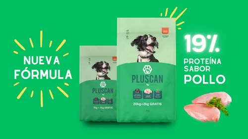 Comida perro adulto Pluscan 33kg sabor pollo