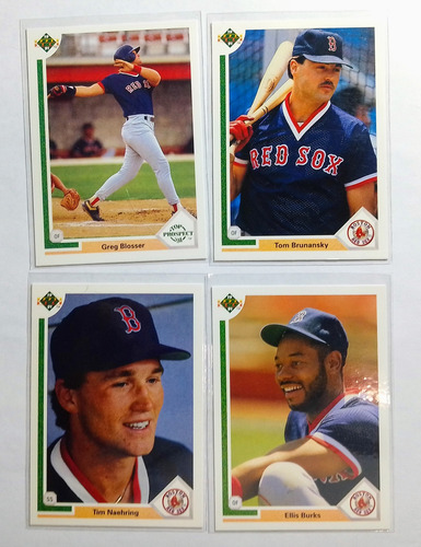 1991 Upper Deck Red Sox 7  Tarjetas Baseball