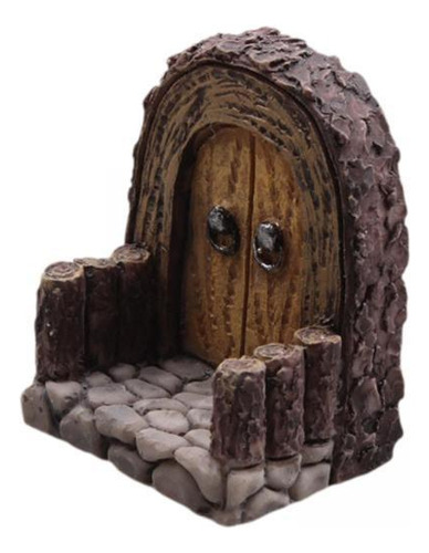5 Puerta De Jardín En Miniatura Puerta De Resina En Estilo