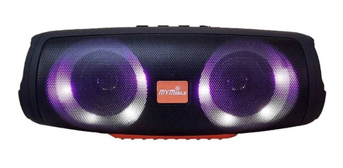 Parlante Altavoz Bluetooth Portatil 5w Fm Usb B-17 Iluminado