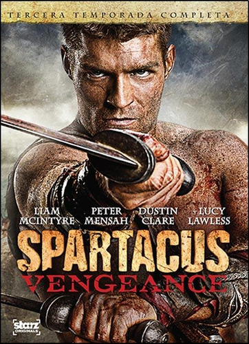 Dvd - Spartacus Vengance - Temporada 3  (4 Discos)