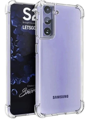 Capa Capinha Case Silicone Para Samsung Galaxy S21 6.2 Pol. Cor Transparente