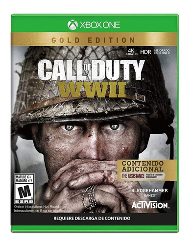 Call Of Duty Ww2 Gold Edition Xbox One Nuevo En Español