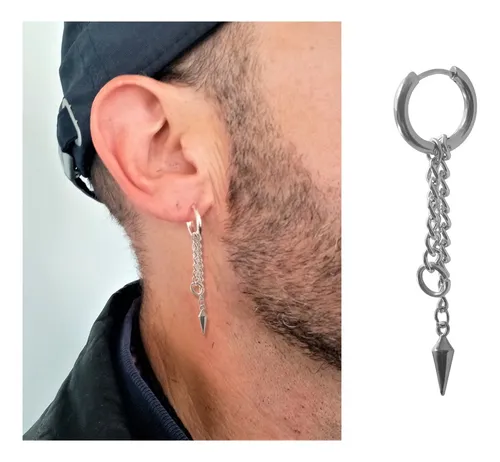Argollas con colgante hotsell