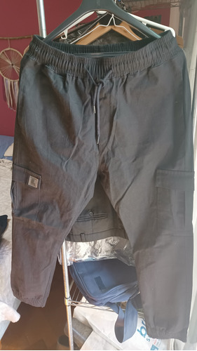 Pantalon Cargo Gabardina Habacuq  Talle Grande