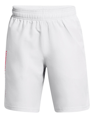 Shorts Ua Woven Para Niño Gris Under Armour