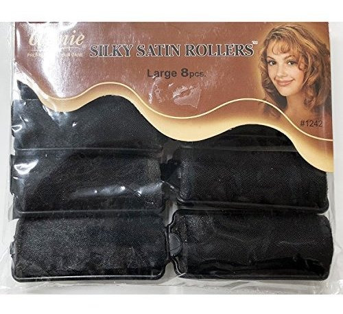 Tubos De Peinado - Annie Silky Satin Foam Rollers #1242, 8 C