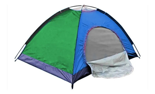 Imagen 4 de 5 de Carpa Camping Para 4 Personas Impermeable Acampar