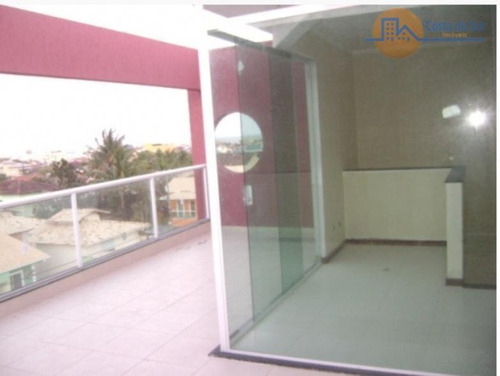 Cobertura Com 3 Dormitórios À Venda, 110 M² Por R$ 465.500,00 - Recreio - Rio Das Ostras/rj - Co0020