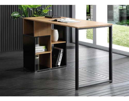 Escritorio Moderno Nozaki Marrón R&r Muebles