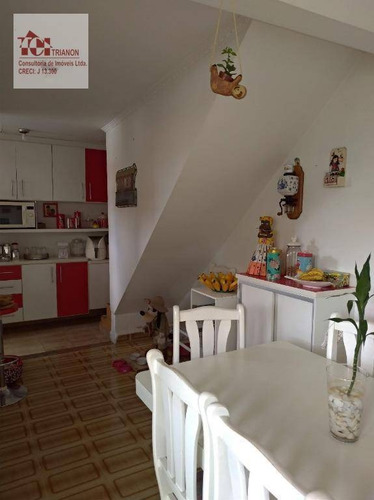 Imagem 5 de 15 de Casa Com 3 Dormitórios (1 Suíte), 8 Vagas - À Venda Por R$ 689.000 - Jardim Ocara - Santo André/sp - Ca0414