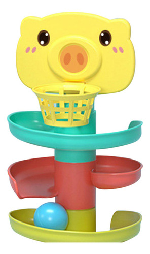 Brinquedo De Pista De Rolamento Bola Ir Rampa 7 Nível