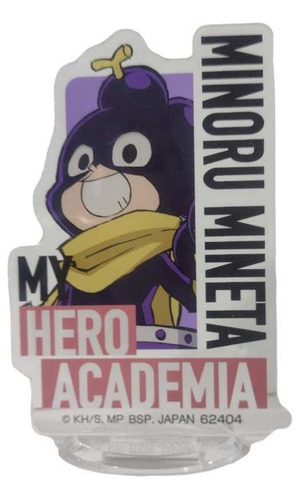 Acrílico Base Minoru Mineta My Hero Academia Original Mod 1
