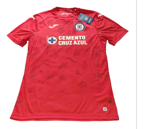 Jersey Cruz Azul Portero Firmada Campeones Guardianes 2021