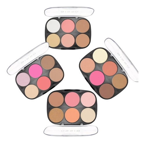 Paleta De Maquillaje Bissú, La Chida, Rubores