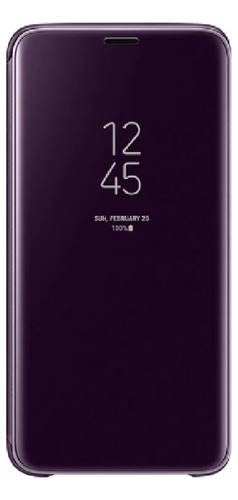 Samsung S9+ Clear View Standing Cover - Violeta