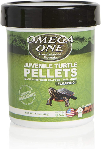 Juvenile Turtle Pellets 42gr Comida Flotante Tortugas Jóven