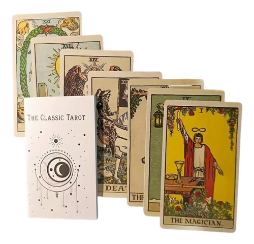 Cartas Tarot Rider Waite The Classic Tarot 78 Cartas 10x6cm