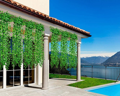 Imagen 4 de 9 de Jardin Vertical Enredadera Artificial X 2,10 Ms #90211