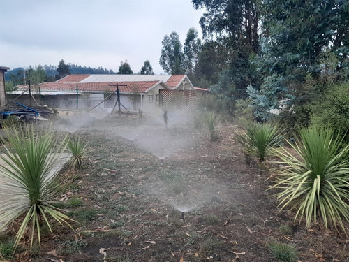Parcela En Venta Con Casa Amoblada 3 Dorm 1 Baño En Hualqui