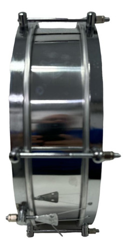 Caixa Contemporanea 14x10 Tarol Repique Casco Cromado