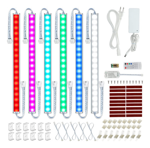 Kit De Luces Led Para Debajo Del Gabinete. Cambio De Color R