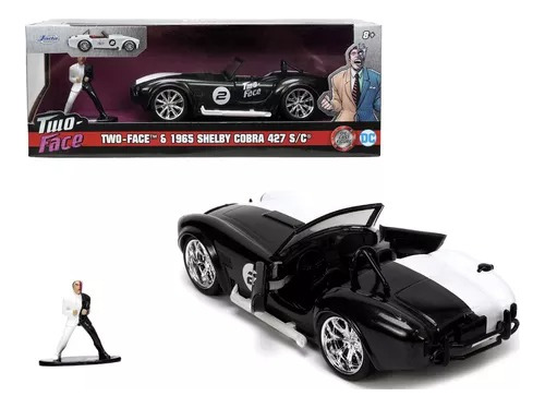 Jada 1:32 1965 Shelby Cobra With Two Face (dos Caras) Comic