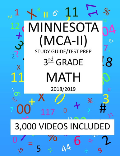 Libro: En Ingles 3rd Grade Minnesota Mca Ii 2019 Math Test