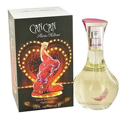 Paris Hilton Can Can Eau De Parfum Spray, 3.4 Onza Liquida