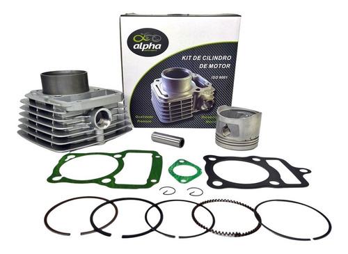 Kit Motor Cilindro Pistão E Anéis Moto Dafra Speed 150