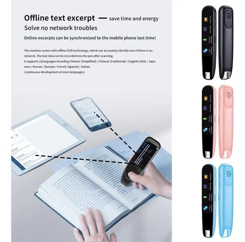 Caneta Scanner Tradutora - Smart Pen