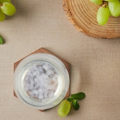 Jugo Coreano 100% Natural Sabor A Uva Verde Con Coco Palm