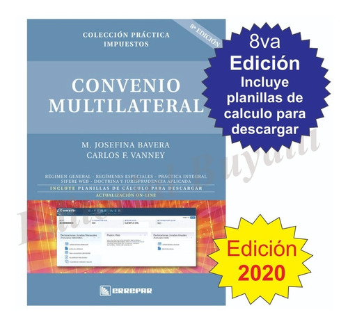 Libro Convenio Multilateral - M. Josefina Bavera/c. Vanney