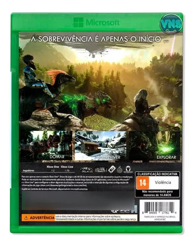 Ark Survival Evolved - Xbox One - Mídia Física Novo Lacrado