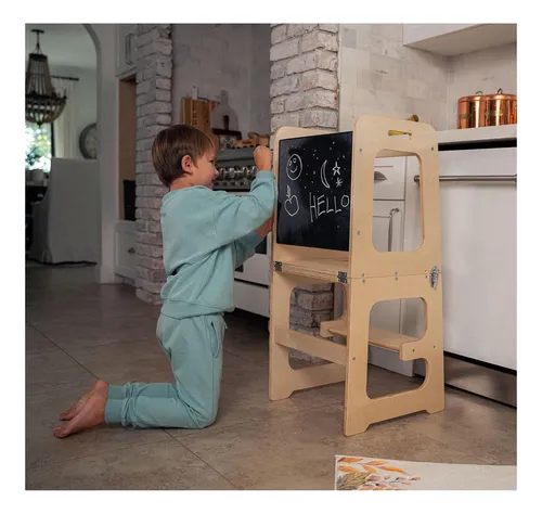 Torre De Cocina Plegable 4 -en -1 Fecha 4 En 1 Taburete De Y