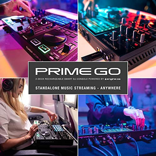 Imagen 6 de 6 de Denon Dj Prime Go Portátil 2 Canales Enlace Wifi Táctil